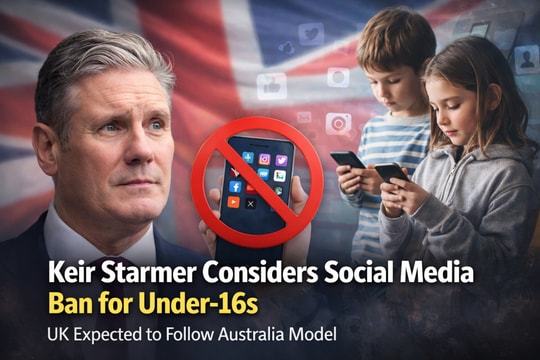 Vương quốc Anh cân nhắc lệnh cấm sử dụng mạng xã hội đối với trẻ em dưới 16 tuổi