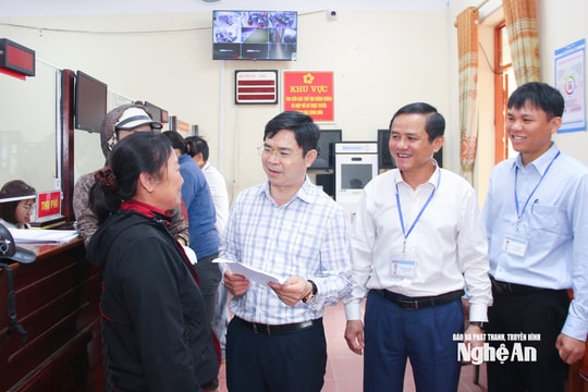 Những giải pháp đột phá trong vận hành chính quyền gần dân, vì dân ở Nghệ An
