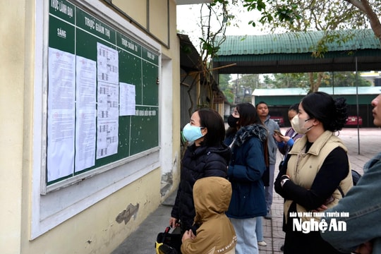 Kỳ thi tuyển dụng viên chức ngành Giáo dục Nghệ An: “Căng” hơn thi tuyển vào đại học