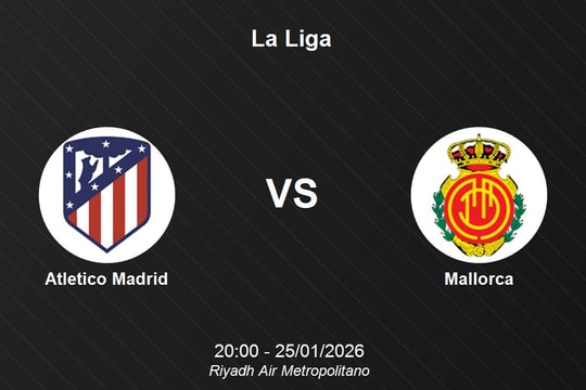 Nhận định Atletico Madrid vs Mallorca - La Liga: Sức mạnh tại Riyadh Air Metropolitano