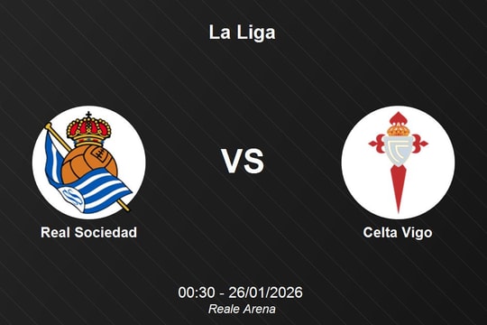 Nhận định Real Sociedad vs Celta Vigo - La Liga 00h30 ngày 26/01