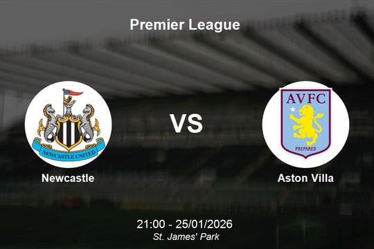 Nhận định Newcastle vs Aston Villa - Premier League: Thử thách cho tham vọng top 3