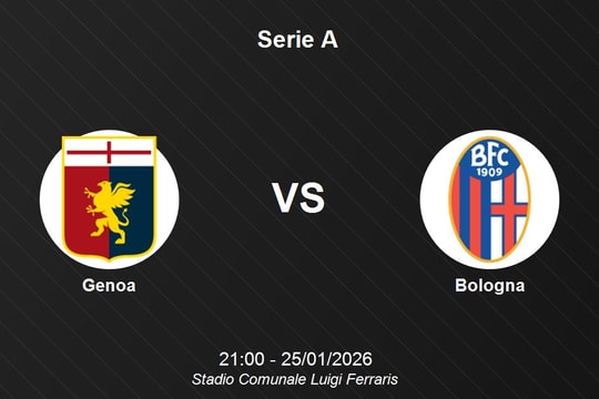 Nhận định Genoa vs Bologna - Serie A: Điểm tựa Stadio Luigi Ferraris