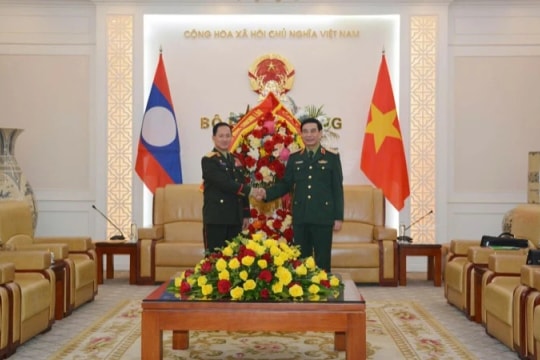 Hợp tác quốc phòng Việt Nam - Lào được triển khai toàn diện, sâu rộng, thực chất
