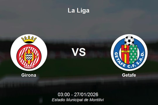 Nhận định Girona vs Getafe - La Liga: Điểm tựa sân nhà Montilivi