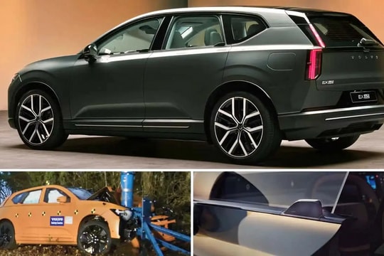 Volvo EX60 và lời giải cho bài toán an toàn tay nắm cửa điện tử trên xe điện