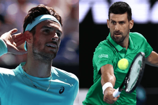 Tứ kết Australian Open 2026: Djokovic và Sinner áp đảo, hẹn đấu kinh điển tại bán kết