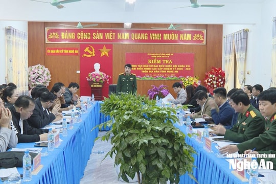 Chuẩn bị tốt nhất cho công tác bầu cử Quốc hội và HĐND các cấp