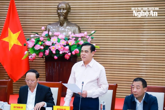 Nghệ An bổ nhiệm nhân sự chủ chốt các cơ quan tham mưu Đảng ủy UBND tỉnh