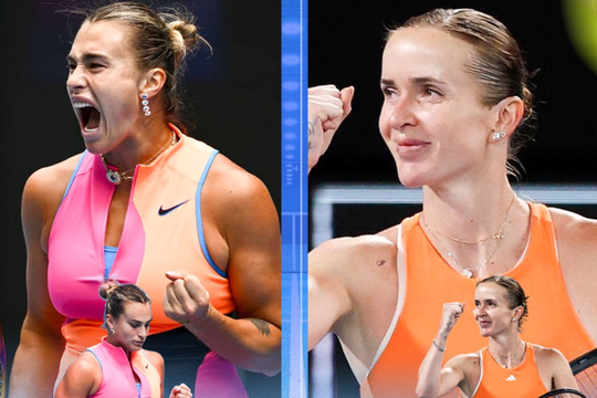 Bán kết Australian Open 2026: Sabalenka thị uy sức mạnh, Rybakina quyết đấu Pegula