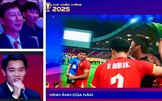 Đình Bắc và chiếc mũ cối tặng HLV Kim Sang-sik: Biểu tượng gắn kết của bóng đá Việt Nam
