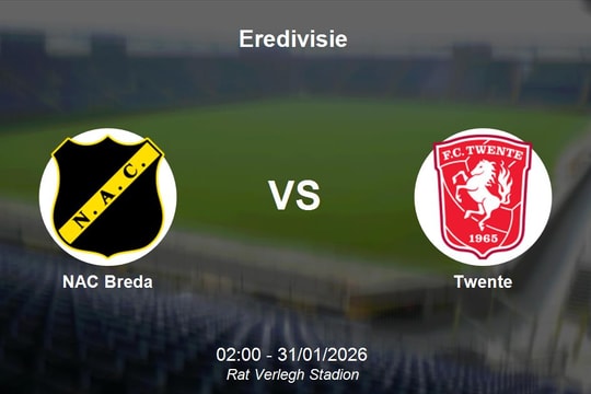 Nhận định NAC Breda vs Twente - Vòng 21 Eredivisie
