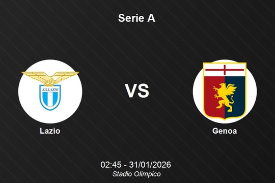 Nhận định Lazio vs Genoa - Serie A: Bài toán hàng thủ của đội chủ nhà