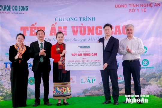 Bộ Y tế tổ chức Chương trình "Tết ấm vùng cao" tại xã Yên Hòa
