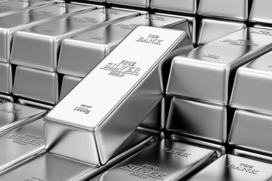 Giá bạc hôm nay 31/1: Giảm sâu về mức 109,45 USD/ounce sau khi lập đỉnh