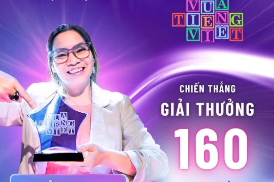 Nguyễn Phượng Vi trở thành Vua Tiếng Việt thứ 2 của mùa 5 với giải thưởng 160 triệu đồng