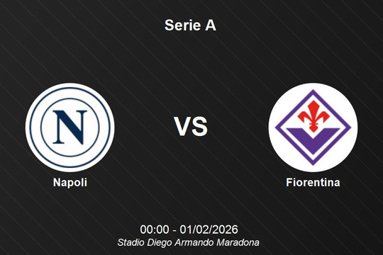Nhận định Napoli vs Fiorentina - Serie A: Sức mạnh tại pháo đài Maradona