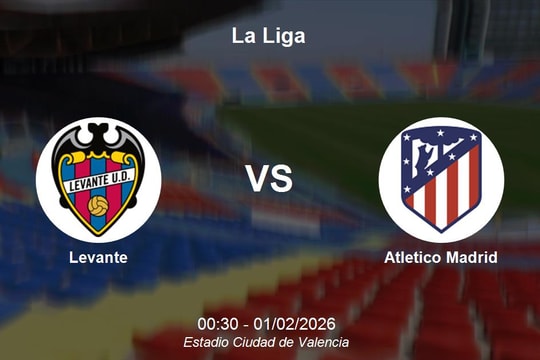Nhận định Levante vs Atletico Madrid - Thử thách cho tham vọng top 3 tại La Liga