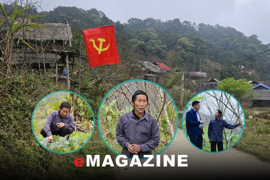 Già làng đi trước, làm trước ở bản Mông