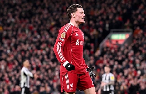 Florian Wirtz tỏa sáng rực rỡ trong chiến thắng 4-1 của Liverpool trước Newcastle