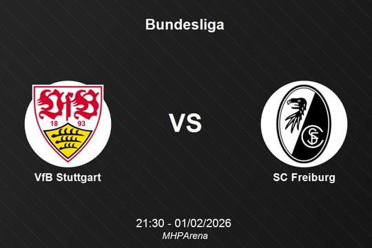 Nhận định VfB Stuttgart vs SC Freiburg - Bundesliga: Pháo đài MHPArena