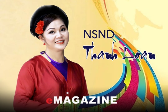 NSND Thanh Loan: Hạnh phúc nơi tiếng trống chèo