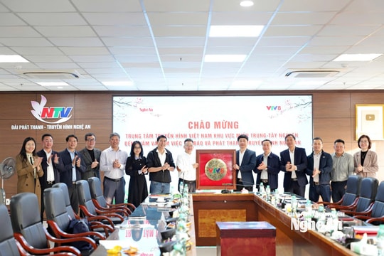 VTV8 và Báo, phát thanh truyền hình Nghệ An đẩy mạnh hợp tác chiến lược về văn hóa, di sản