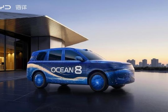 BYD Seal 08 và Sea Lion 08 lộ diện: Công nghệ đánh lái bánh sau đột phá