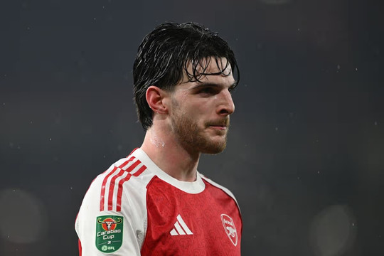 Declan Rice vỡ vụn sau 65 trận: Lời cảnh báo đỏ cho Arsenal và tuyển Anh