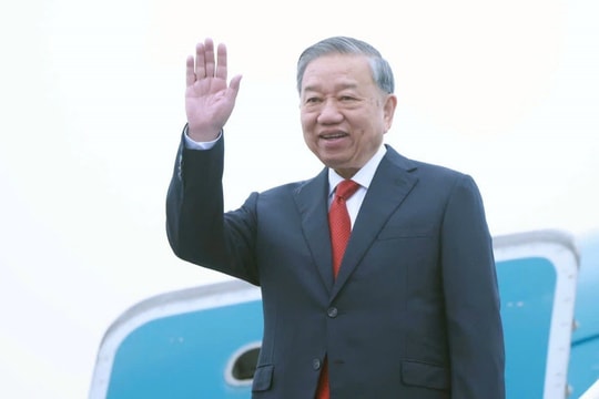 Tổng Bí thư Tô Lâm lên đường thăm cấp nhà nước tới Lào