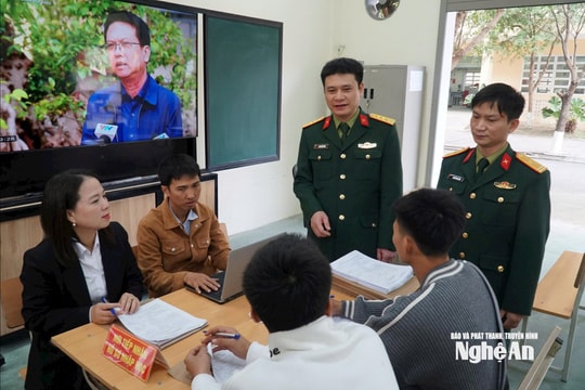Ngày đầu nhập học sôi động của bộ đội xuất ngũ tại Trường Cao đẳng nghề số 4 - Bộ Quốc phòng