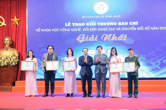 VTV thắng giải Nhất Báo chí về Khoa học Công nghệ và Chuyển đổi số 2025