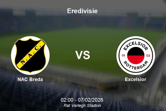 Nhận định NAC Breda vs Excelsior - Eredivisie: Cuộc chiến trốn chạy tử thần