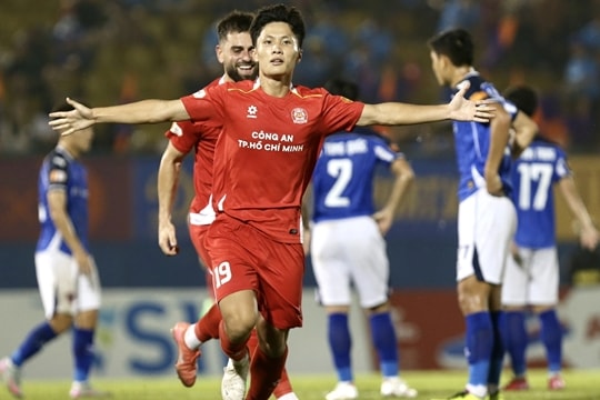 CLB Công an TP.HCM trỗi dậy mạnh mẽ: Từ cuộc đua trụ hạng đến tham vọng Tốp 3 V-League