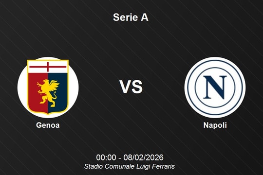 Nhận định Genoa vs Napoli - Serie A: Thử thách tại Luigi Ferraris