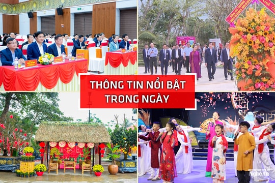 Nghệ An: Thông tin nổi bật ngày 7/2