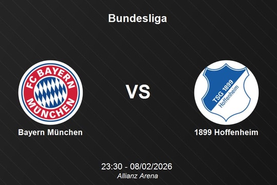 Nhận định Bayern München vs 1899 Hoffenheim - Đại chiến đỉnh cao Bundesliga