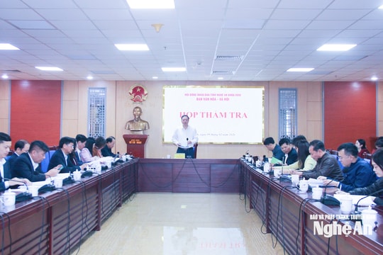 Các ban HĐND tỉnh thẩm tra dự thảo nghị quyết trình kỳ họp thứ 36, HĐND tỉnh