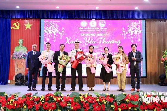 Công ty Cổ phần Bệnh viện 115 tổ chức chương ‘Xuân Yêu thương, cho bệnh nhân nghèo