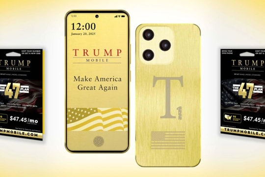 Trump T1 Phone lộ diện thực tế: Thiết kế đổi mới và sự thật về nguồn gốc Made in USA