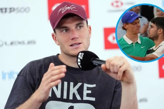 Cái giá khi đua với Alcaraz - Sinner và tham vọng lật đổ trật tự tennis của Jack Draper