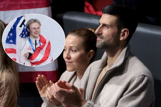 Ilia Malinin lập kỳ tích tại Olympic 2026 khiến Novak Djokovic ôm đầu thán phục