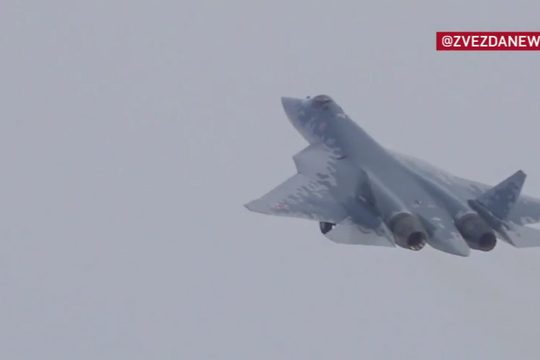 Bộ Quốc phòng Nga tiếp nhận lô tiêm kích tàng hình Su-57 phiên bản nâng cấp