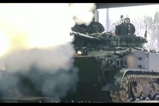 Nga tiếp nhận lô xe chiến đấu BMP-3 nâng cấp với hệ thống tác chiến điện tử mới