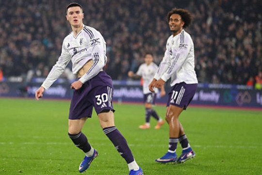 Chấm điểm Man United hòa West Ham 1-1: Benjamin Sesko cứu rỗi Quỷ đỏ phút 90+6
