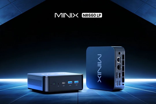 Minix ra mắt mini-PC AMD mới: Hiệu năng mạnh mẽ với khả năng lưu trữ tới 8TB