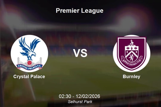 Nhận định Crystal Palace vs Burnley: Cơ hội để Đại bàng bứt phá - Premier League