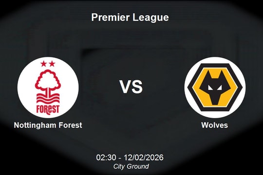 Nhận định Nottingham Forest vs Wolves - Cuộc chiến sinh tồn tại Premier League