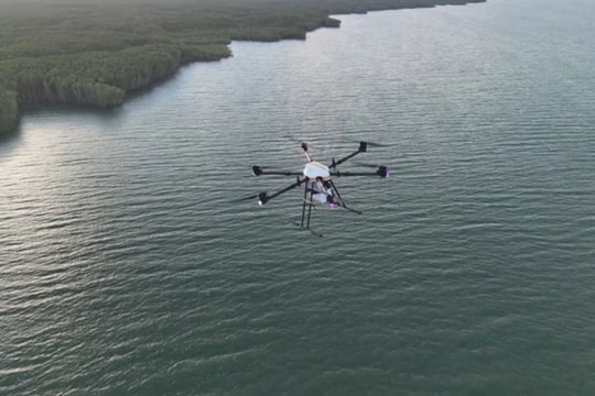 Việt Nam thử nghiệm thành công giao hàng vượt biển bằng UAV giữa Cần Giờ và Vũng Tàu