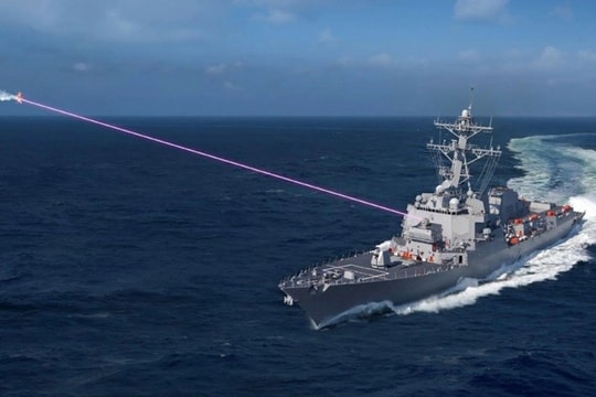 Hải quân Mỹ tích hợp vũ khí laser công suất cao lên lớp tàu chiến Trump-class mới